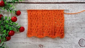 85// Просто и красиво// Ажурный узор для джемпера, летнего кардигана