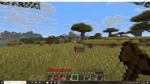 Саванна в майнкравт