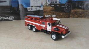 Обзор модели Урал-4320 АЦ-7,5-40, масштаб 1:43, AVD-models.