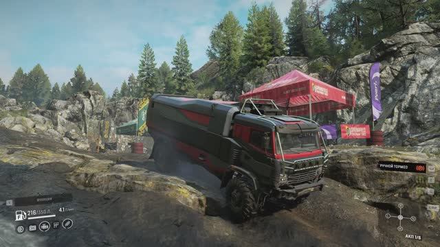 SnowRunner __  ТЭННЕССИ_Экстримальный спуск (Одиноч.)