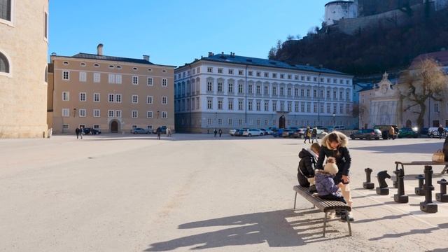 Австрия. Большая осенняя прогулка по Зальцбургу смотреть онлайн