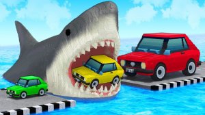 Машинки летают и прыгают! Развивающие мультики Машины помощники. Мультфильмы про машинки