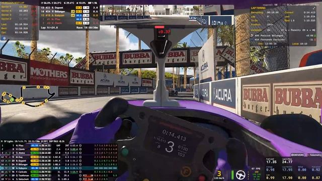 iRacing - Super Formula Lights - Long Beach