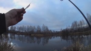 Рыбалка Отдых.Поймал щуку,пристрелил собаку😁.Не огруженая вертушка не даст уйти с нулём.Выручает😀