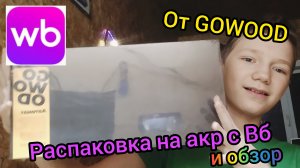 распаковка на акр из стандофа от GOWOOD