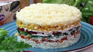 Салат Праздник - фейерверк вкусов