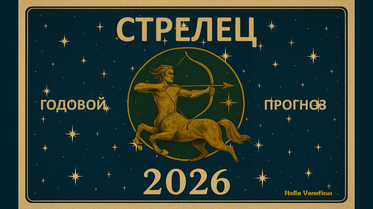 СТРЕЛЕЦ - ОБЩИЙ АСТРОЛОГИЧЕСКИЙ ПРОГНОЗ НА 2026 г.