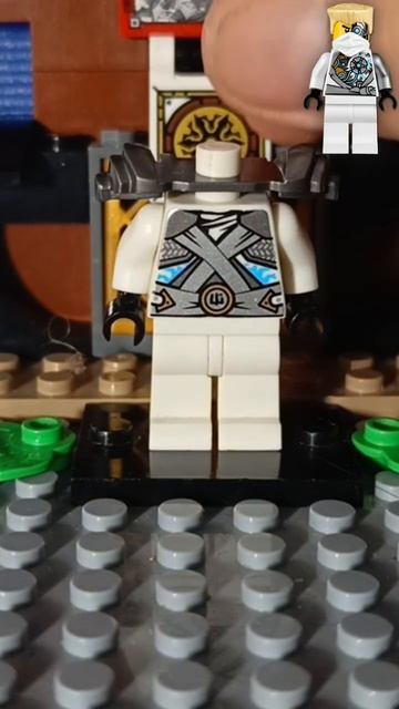 Как сделать зейна финальной битвы 3 сезона Лего lego ниндзяго ninjago  кастом castom