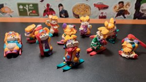 ЗАЙЦЫ-ЛЫЖНИКИ из Киндер-Сюрпризов | Обзор коллекции 1996 года!