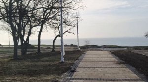 Керчь. Приморский парк, туман сегодня 30.11.25