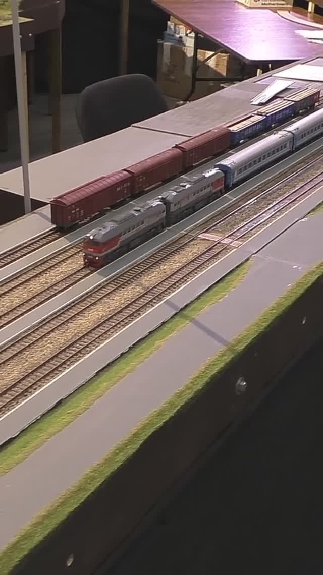 Москва, ВДНХ, 30.10.2025. Выставка «Железнодорожная модель — 2025».