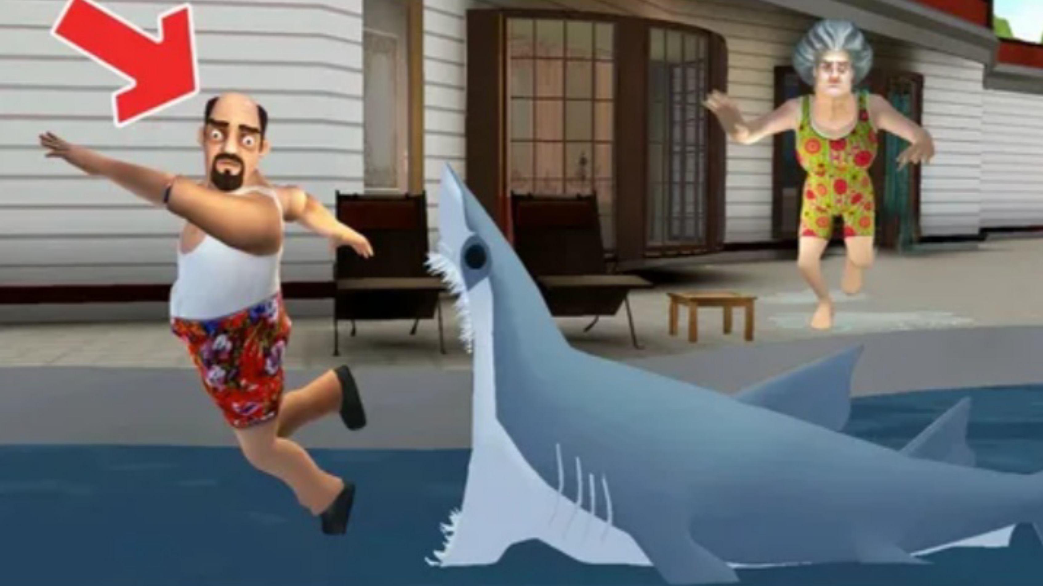 Scary Stranger 3D New Valentine's Day Update Gameplay Part 3 смотреть онлайн