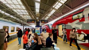 Еду в Московском метро, от станции «Добрынинская» до Сколково. Атмосфера метро Москвы. Эпизод 84