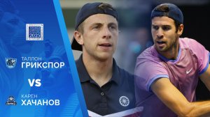 ТРОФЕИ СЕВЕРНОЙ ПАЛЬМИРЫ 2025 | Хайлайты матча Грикспор vs Хачанов