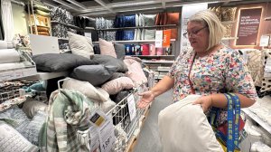 🔥 ВЫБИРАЕМ МАМЕ ПОДУШКИ, А МНЕ ПОСТЕЛЬНОЕ БЕЛЬЕ В ИКЕА