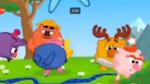 Смешарики перевёрнутая заставка √6