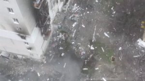 Эпичный подрыв семи боевиков ВСУ на мине в Купянске.