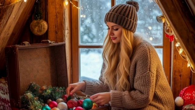 Песня А снег пушистый за окном...