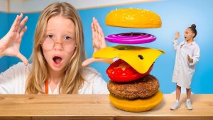 Настя рассказывает о здоровом питании