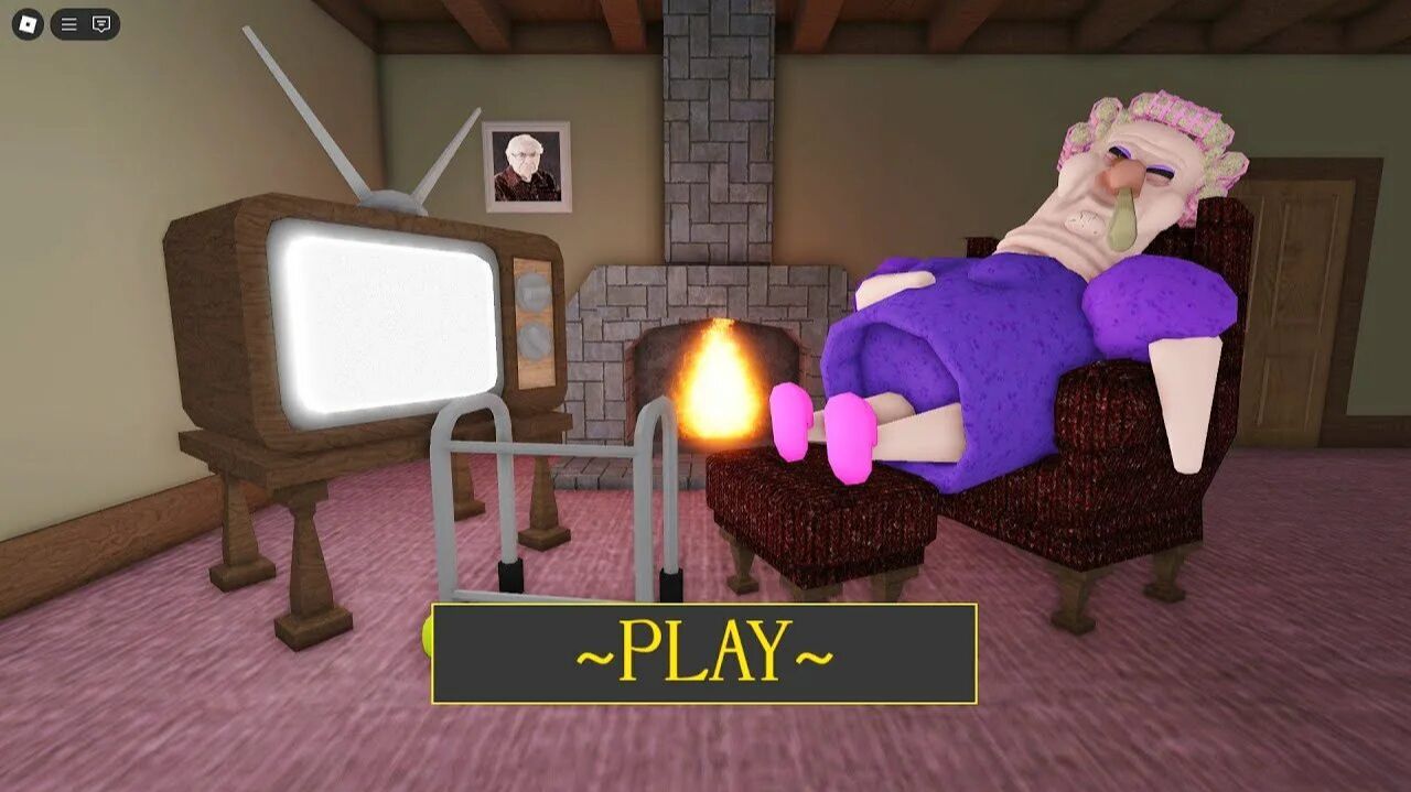 Северная Лобандия-Побег от злой бабки-Roblox смотреть онлайн