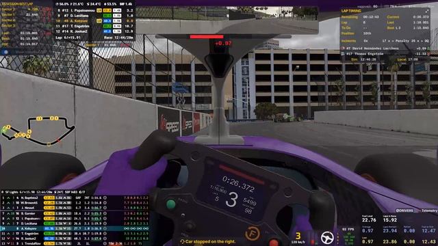 iRacing - Super Formula Lights - Fixed - Long Beach