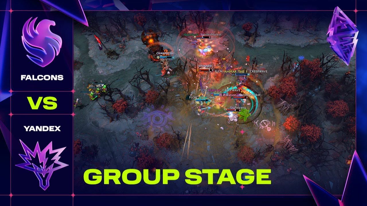 29.11.25 | ХАЙЛАЙТЫ | Falcons - Team Yandex | Групповой этап | BLAST Slam V