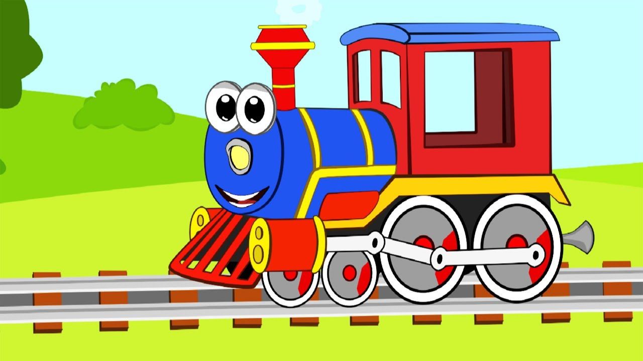 ДЕТСКИЙ МУЛЬТИК ПРО ПАРАВОЗ. МУЛЬТИК ПРО ПОЕЗД ДЛЯ ДЕТЕЙ.