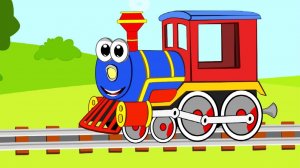 ДЕТСКИЙ МУЛЬТИК ПРО ПАРАВОЗ. МУЛЬТИК ПРО ПОЕЗД ДЛЯ ДЕТЕЙ.