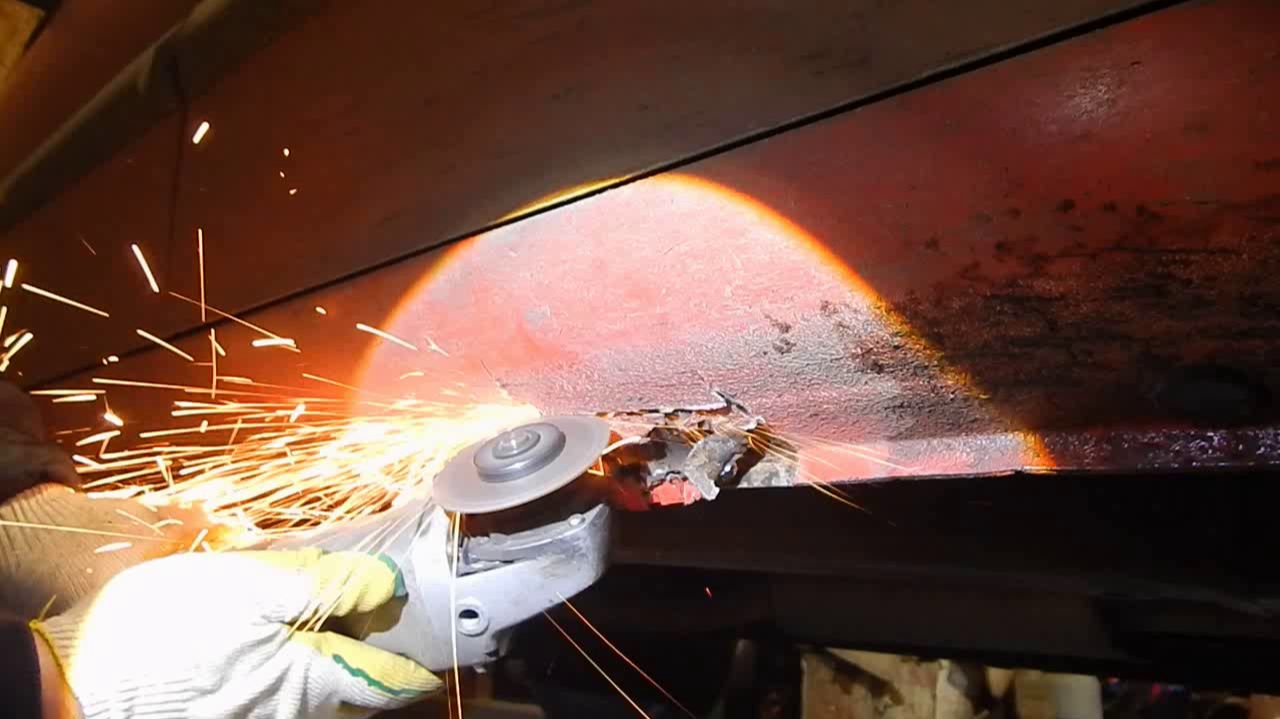 Ремонт порога Hyundai Getz.