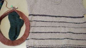 Рубрика" Рукоделие во время работы ". Теперь с необычными случаями во время работы.