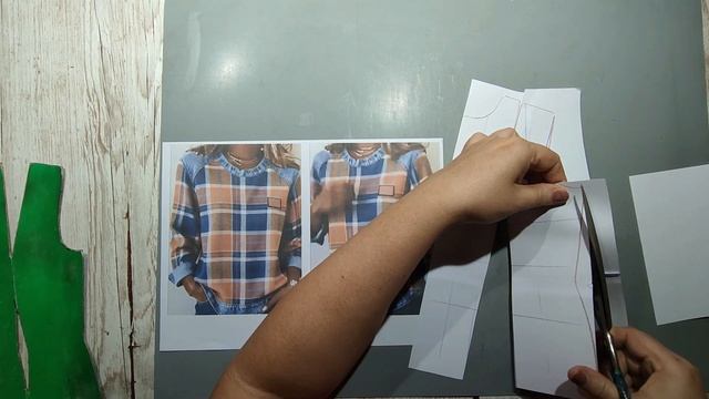 Моделирование. Работаем с клеткой. Выкройка № 1883.