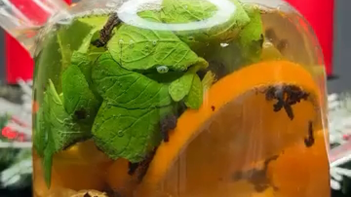 ЧАЙ от бабушки...🍵🍋🌿😋    Рецепт ⤵️