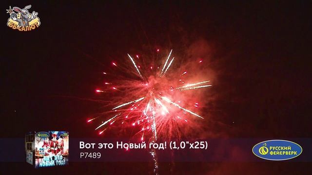 Фейерверк Р7489 Вот это Новый год! (1" х 25)