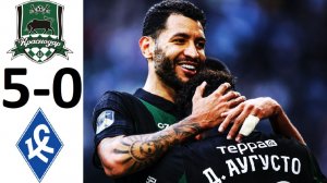 "Краснодар" разгромил "Крылья Советов"! Чемпионский футбол! Обзор матча!