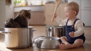 Ребенок и Кот [AI]