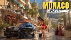 Монте Карло город красивых машин и красивых женщин.