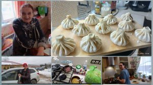 Нам вместе очень хорошо 👍Делаю хинкали😋