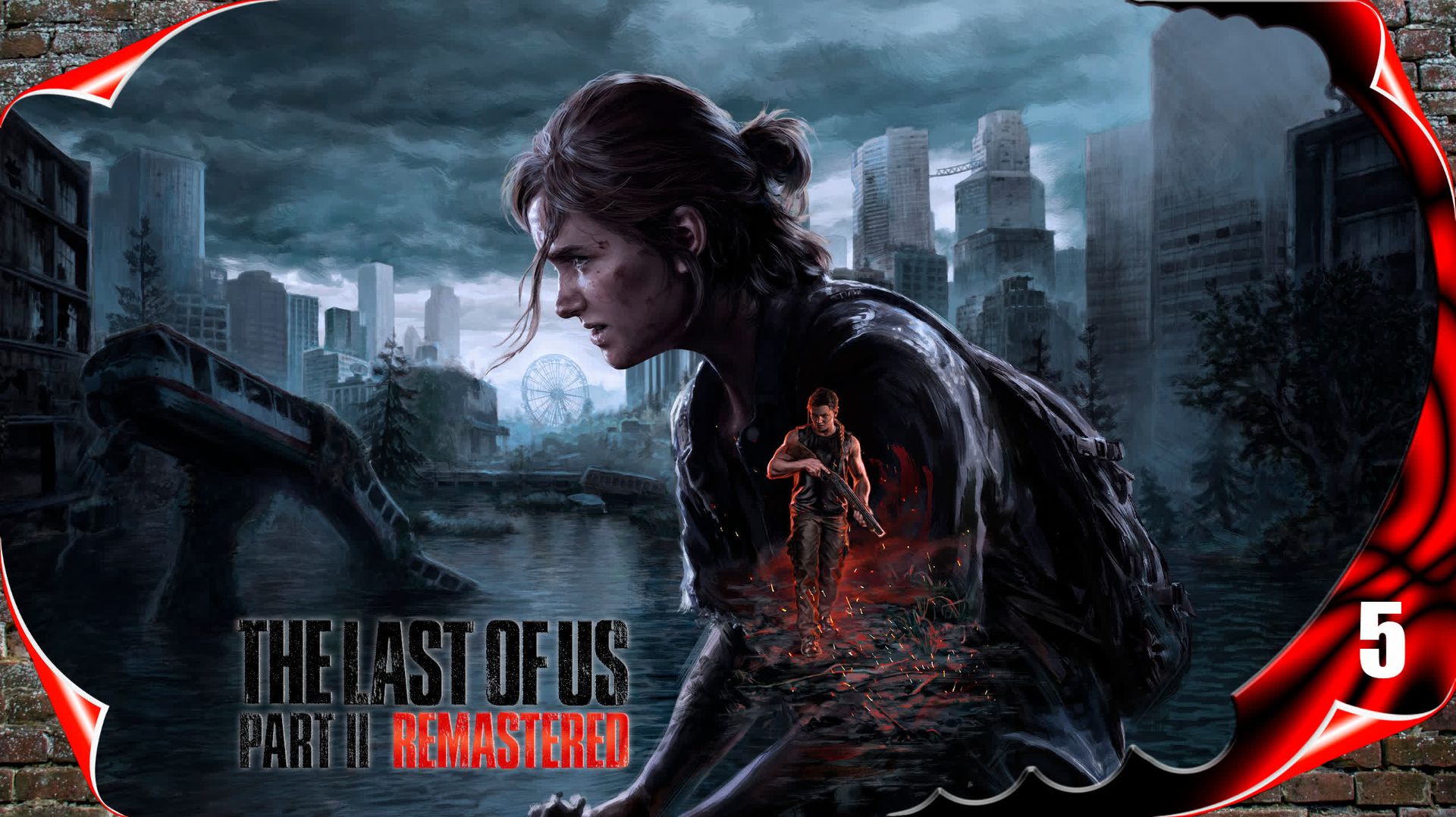 Одни из нас: Часть 2 ПК 🍄 Прогулка по пустому городу #5 [2k60fps]