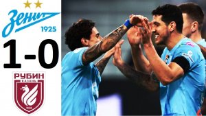 "Зенит" обыграл "Рубин"! Тяжелейшая победа! Обзор матча!