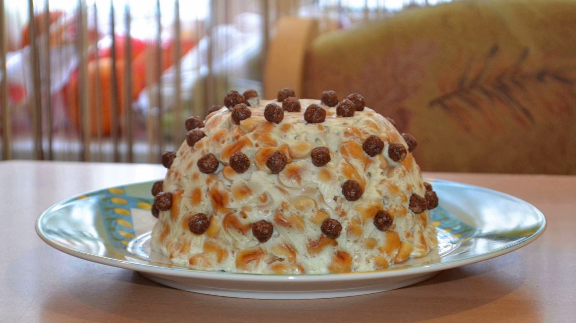 Торт Рыбка со сметаной: быстро и без выпечки! смотреть онлайн