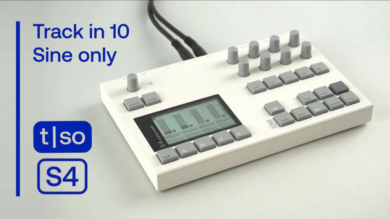 Torso Electronics S-4: Making Track Using Sine Wave