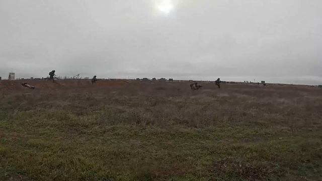 Боевое слаживание штурмовиков в Херсонской обл