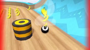 Going Balls  Super Speed run Gameplay New Update Level Race 452 Bonus level Banana frenzy
