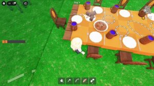 ПРАЗДНИЧНЫЙ УЖИН В ЛЕСУ! Roblox 99 Nights in the Forest