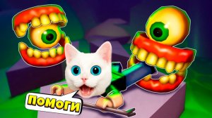 ПОБЕГ ОТ СУМАСШЕДШЕГО СТОМАТОЛОГА  в РОБЛОКС КОТЁНОК КРОНОС