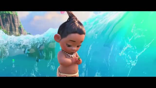 Moana meets the ocean | Moana (Моана) смотреть онлайн