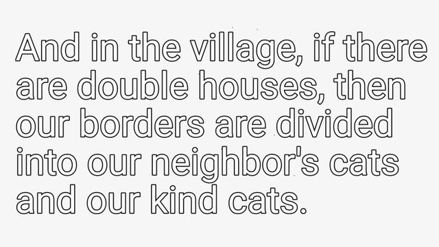 cat house English version