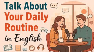 Talk About Your Daily Routine in English | Daily English Conversation Practice | Podcast English