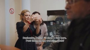 Фрагмент сериала «Свои», актриса - Юлия Мильшина (роль - Дарья)