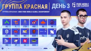 [RU] 2025 PMGC League | День 3 Красной группы | PUBG MOBILE Global Championship
